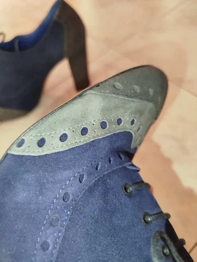 Décolleté Oxford Camoscio Donna 37.5