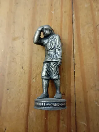 Miniatura em bronze - figura masculina