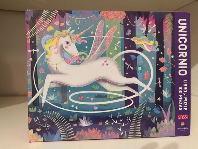 Puzzle Unicornio Sassi 100 Piezas