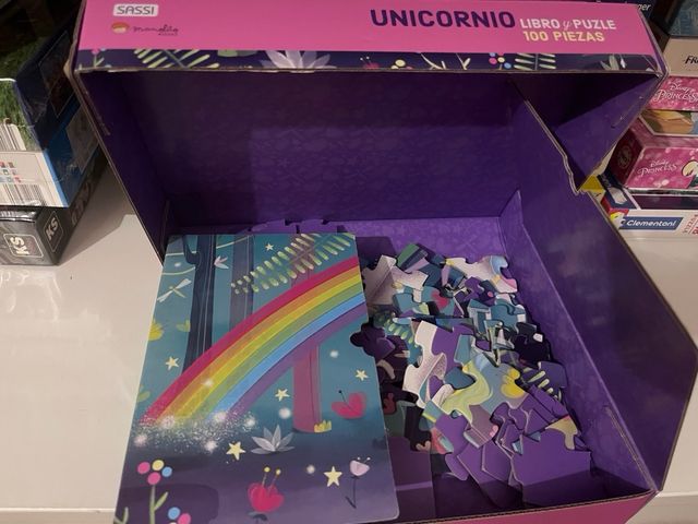 Puzzle Unicornio Sassi 100 Piezas