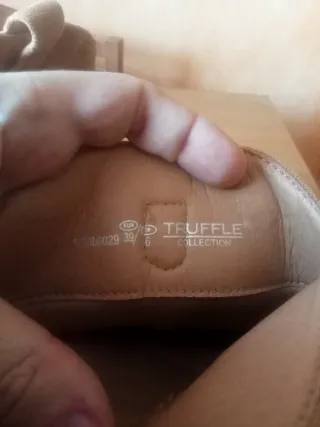 Botas camperas ante beige talla 39