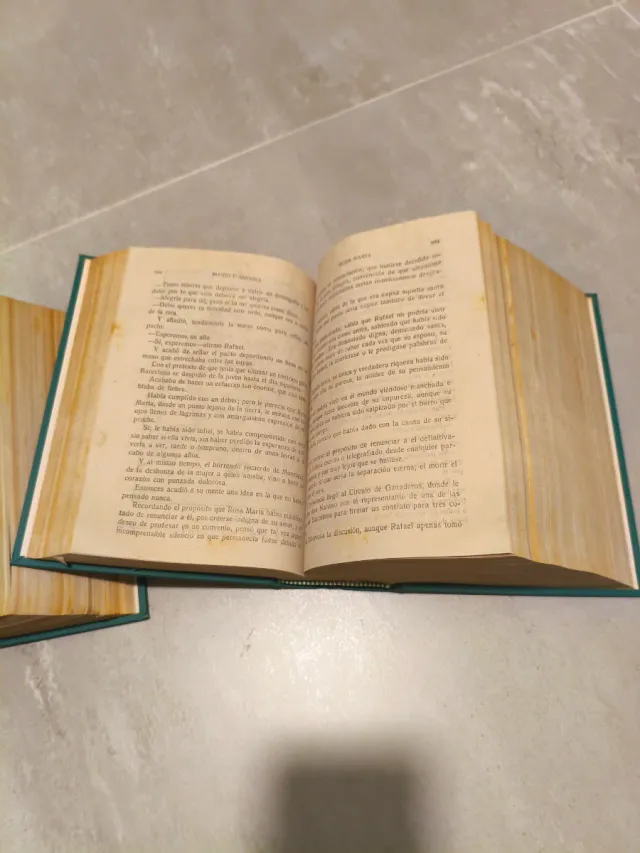 Rosa María, Libros Antiguos (2 Tomos)