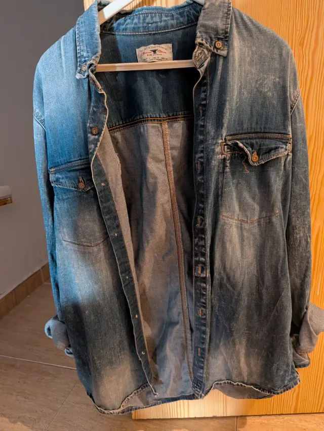 Camisa vaquera Mango talla m