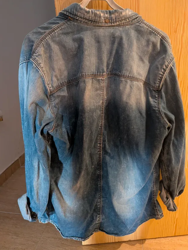 Camisa vaquera Mango talla m