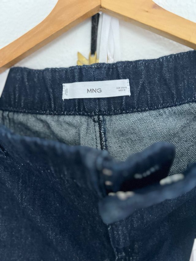 Vaquero Mango regular fit de cintura alta M