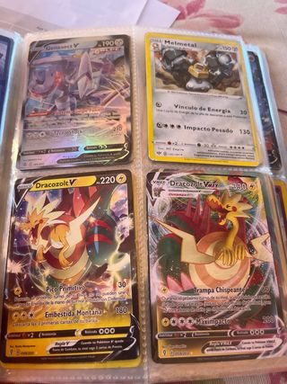 Álbum Cartas Pokémon Espada y Escudo mas cartas