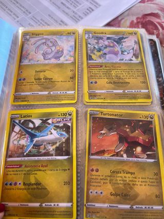 Álbum Cartas Pokémon Espada y Escudo mas cartas