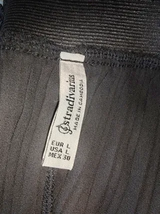 Pantalón Palazzo Plisado