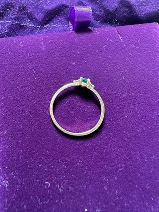Anillo Aristocrazy Oro Esmeralda Brillantes
