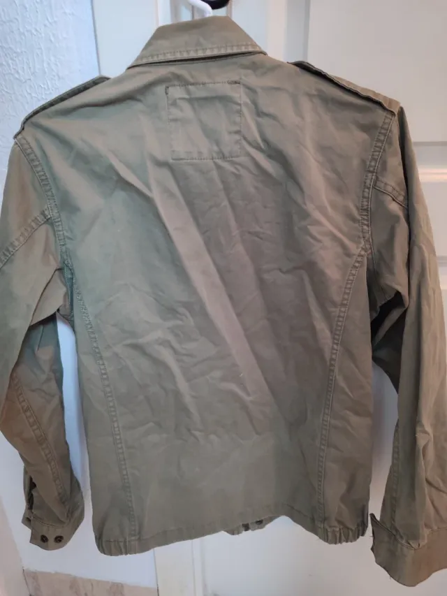 Chaqueta militar Zara hombre verde