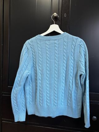 Jersey Polo Ralph Lauren Azul Cable Knit