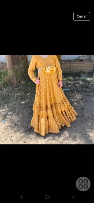 Traje de flamenca para niña
