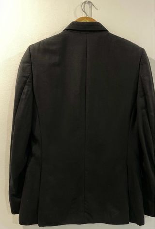 americana negra Zara de hombre talla 44