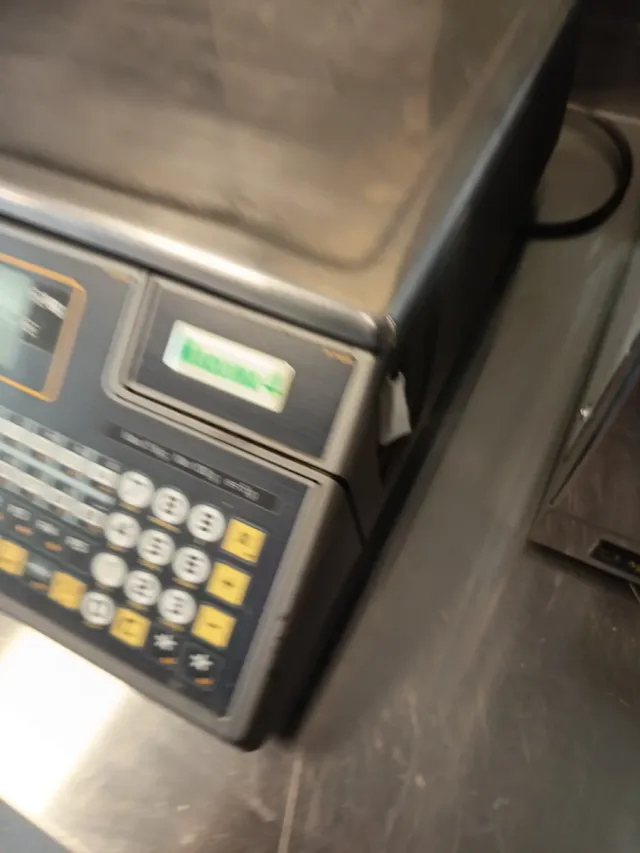 Balanza comercial dibal con ticket