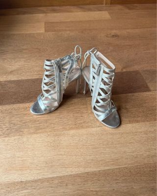 Sandalias Kurt Geiger Plata Talla 38