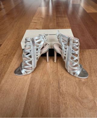 Sandalias Kurt Geiger Plata Talla 38