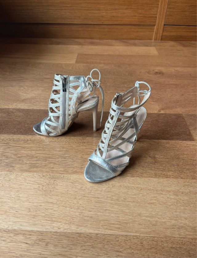 Sandali Kurt Geiger in argento taglia 38