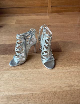 Sandalias Kurt Geiger Plata Talla 38