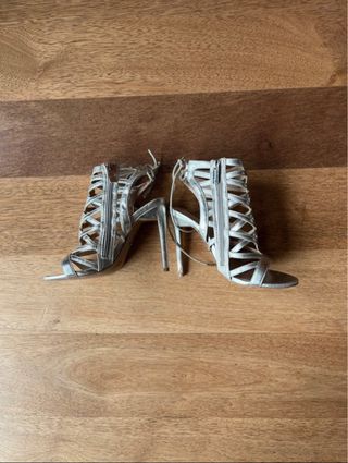 Sandalias Kurt Geiger Plata Talla 38