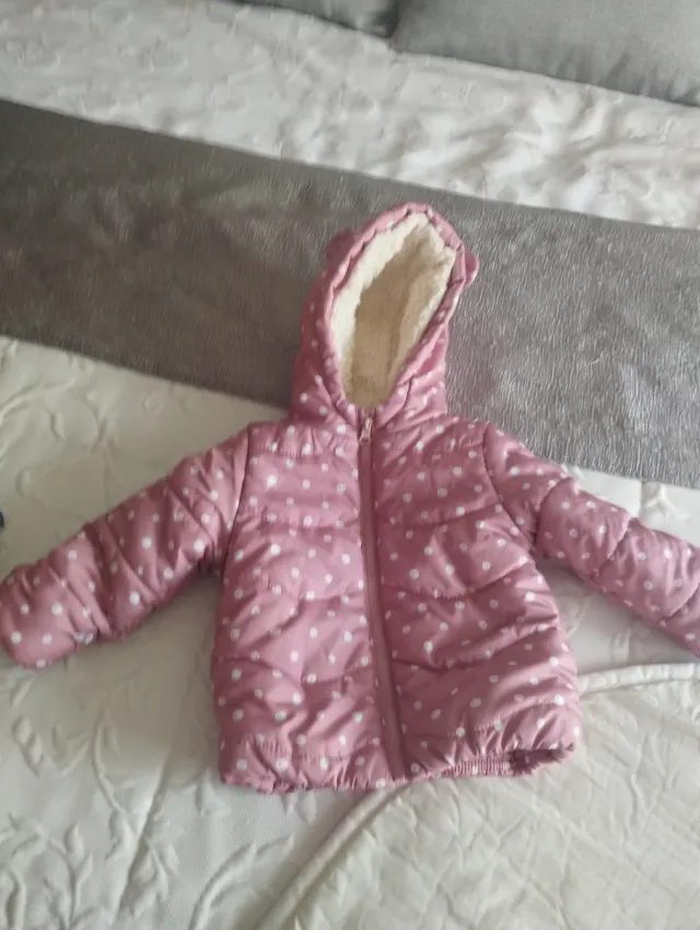 Abrigo bebé niña 9/11 meses