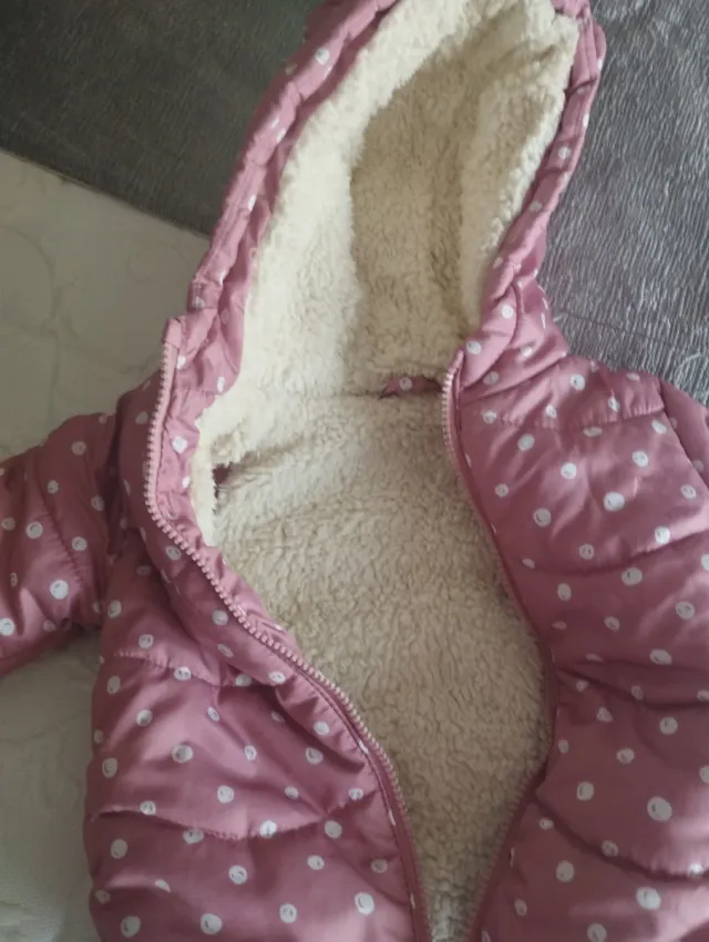 Abrigo bebé niña 9/11 meses