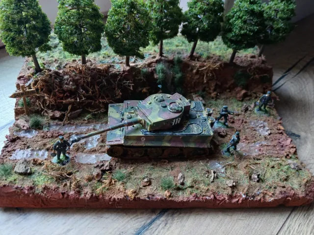Diorama Militar Tanque Panzer