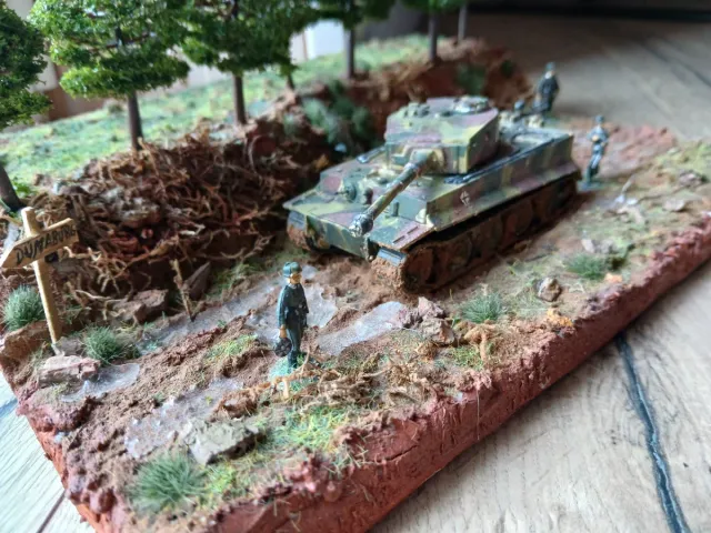 Diorama Militar Tanque Panzer