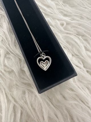 Collar Corazón con Circonitas