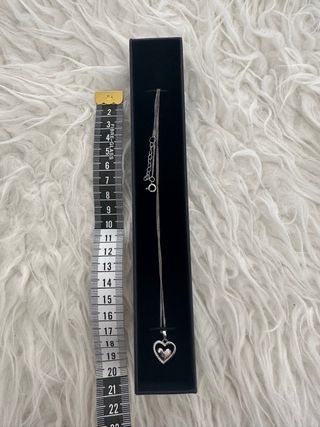 Collar Corazón con Circonitas