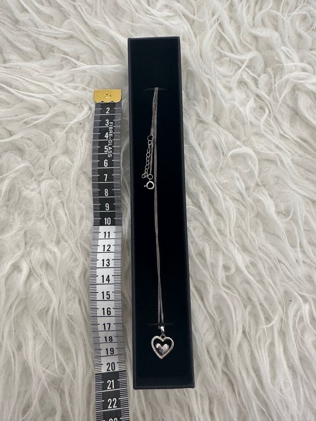 Collar Corazón con Circonitas