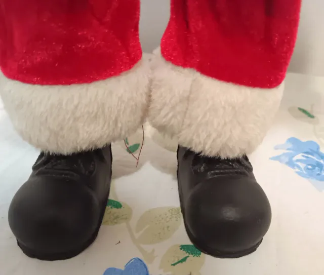 Babbo Natale cm 50 con sacco e regalo