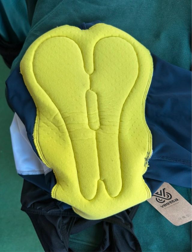 Culotte/Mono Ciclismo Negro y Azul Talla M