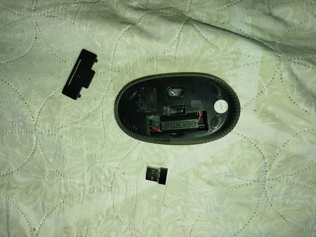 Ratón inalámbrico oficina gris