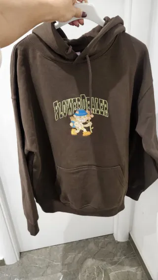 Sudadera Flower Dealer Marrón Nueva