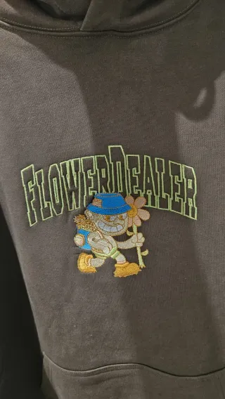 Sudadera Flower Dealer Marrón Nueva