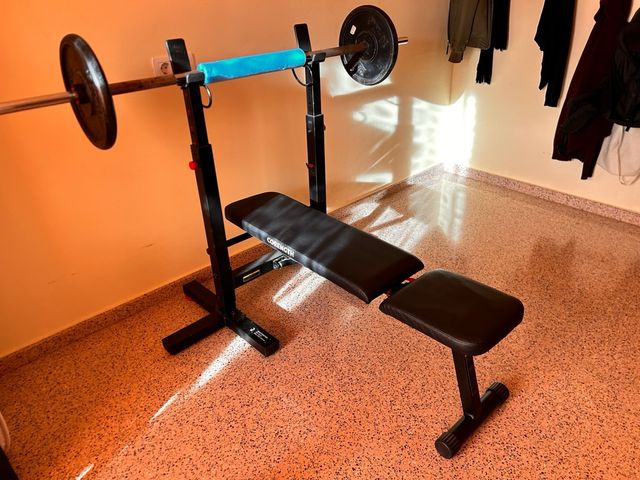 Banco Press Banca y Press Inclinado, Plegable