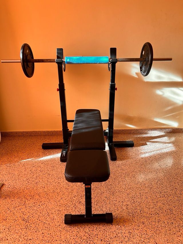 Banco Press Banca y Press Inclinado, Plegable