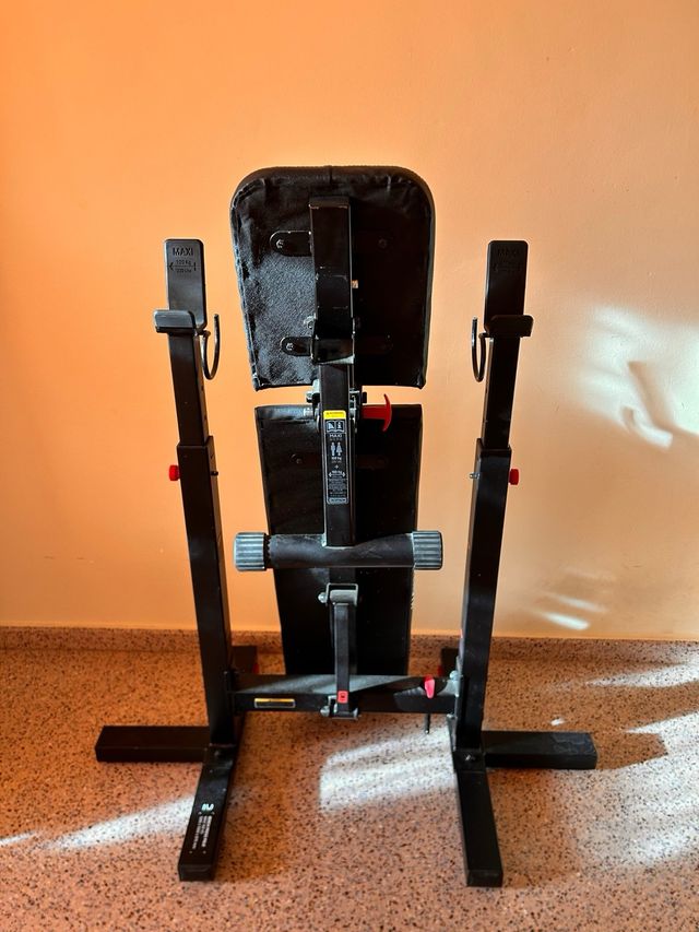 Banco Press Banca y Press Inclinado, Plegable