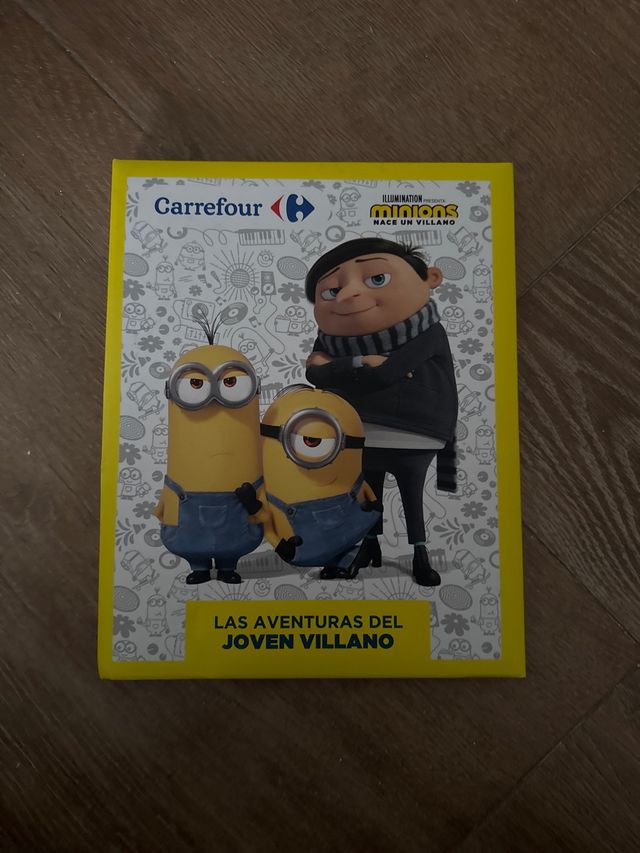 Álbum Minions Carrefour Las Aventuras del Joven