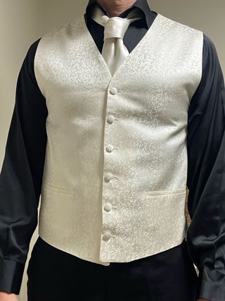 Traje de Novio Negro Talla L