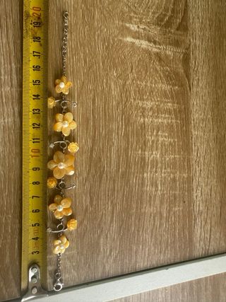 Bracciale Fiori Madreperla  e Argento 925