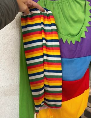 Disfraz gusano mujer talla única