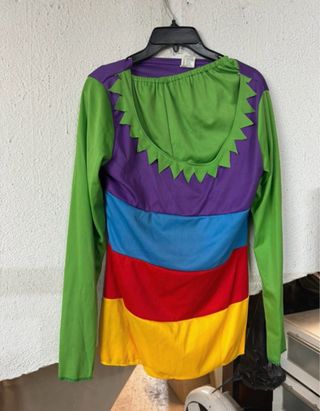 Disfraz gusano mujer talla única