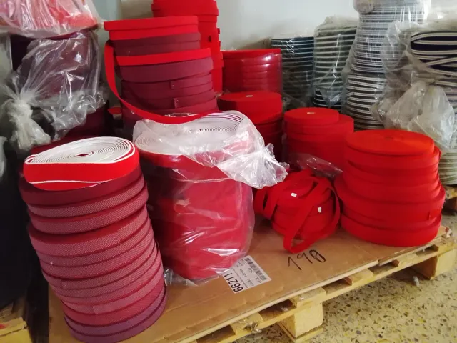 Cintas elásticas para coser