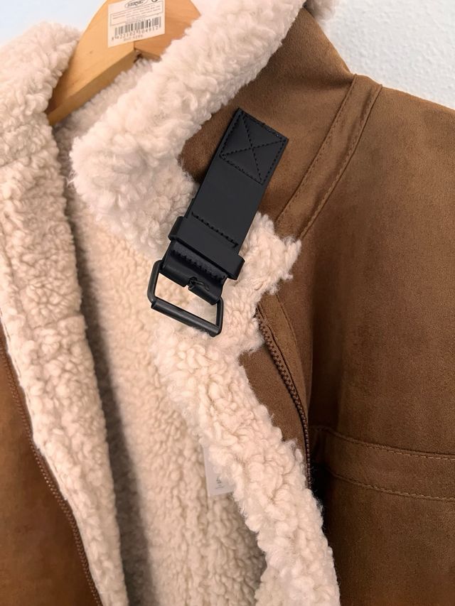 Cazadora Zara doble faz cremallera M