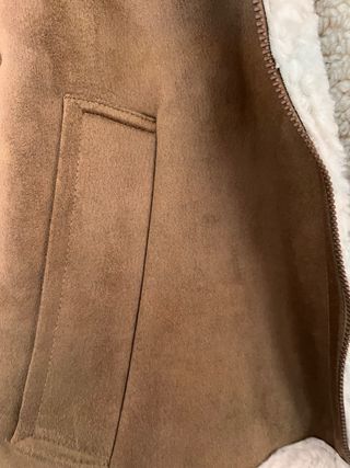 Cazadora Zara doble faz cremallera M