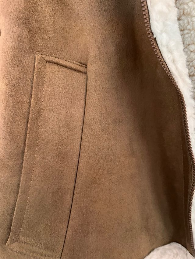 Cazadora Zara doble faz cremallera M