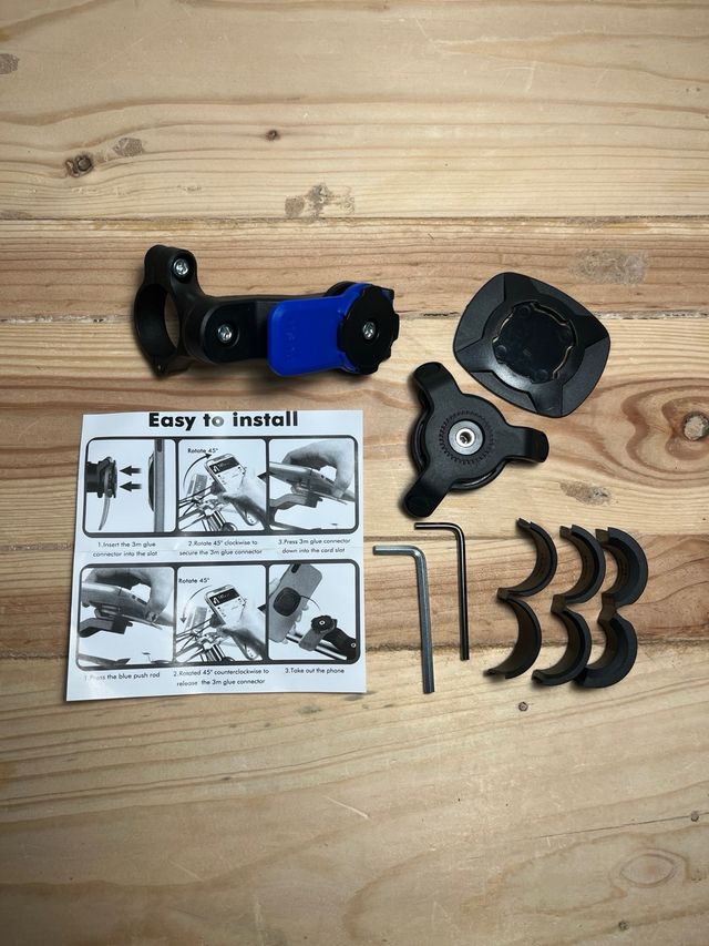 Soporte Móvil similar a Quad Lock con Amortiguador