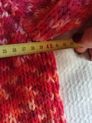 Jersey tejido a mano con cremallera