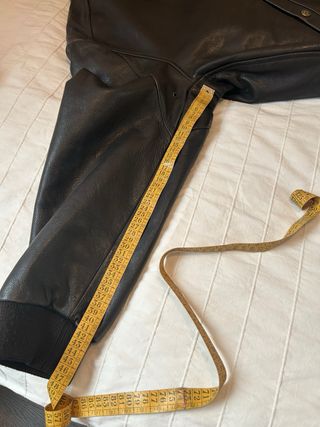 Cazadora de cuero Chevignon marrón